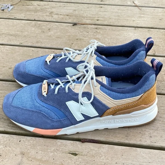 NEW BALANCE 997H Casual Men’s Sneakers Blue Cordura - 8.5 - Picture 4 of 9